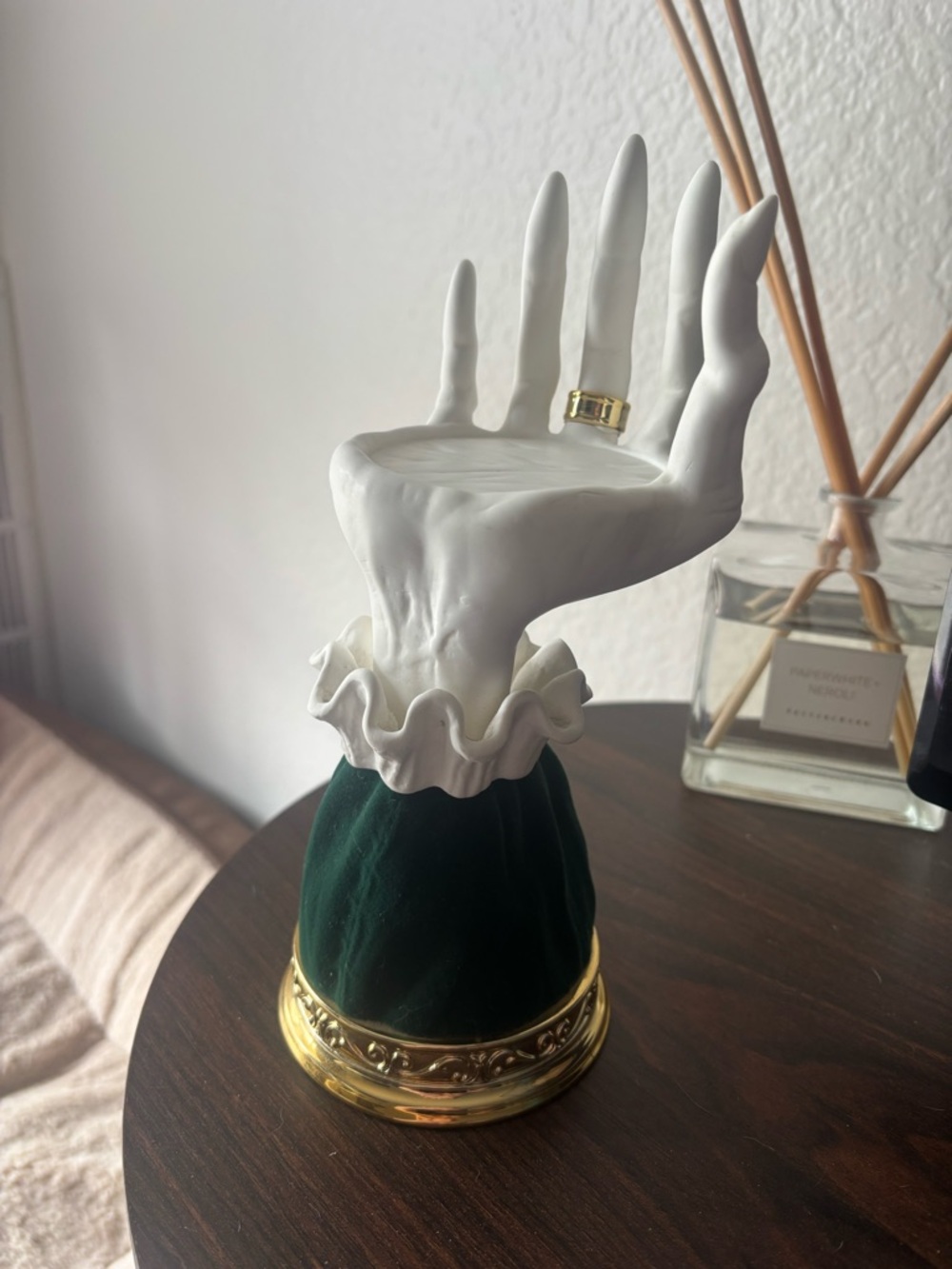 Bath & Body Works Witch Hand Pedestal Single Wick Candle Holder